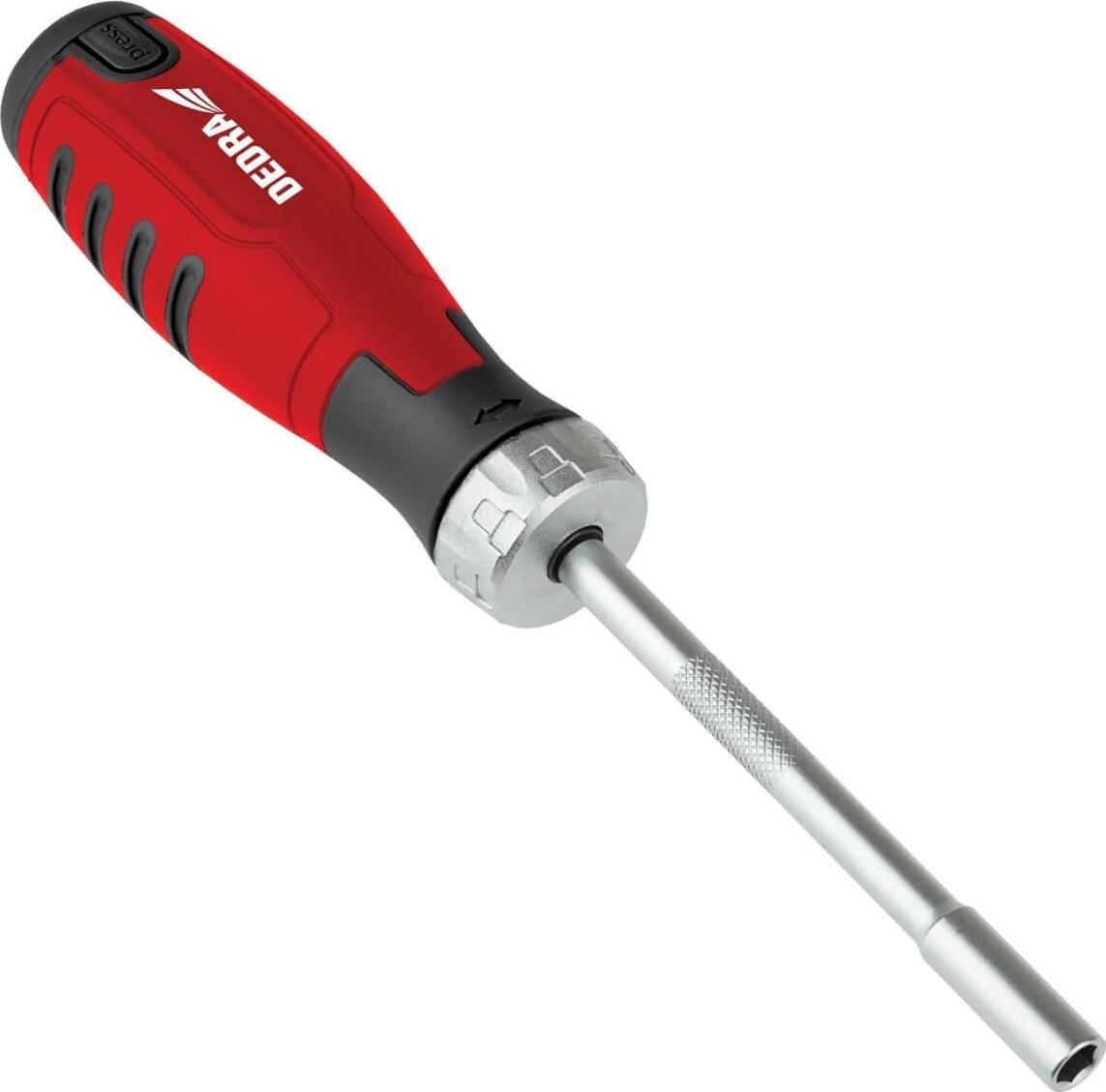 Dedra Wkrętak z grzechotką i bitami 12w1, stal CrV