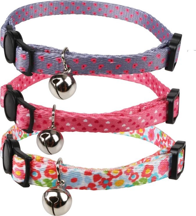 Nobleza Kolorowa obroża z dzwoneczkiem Płaszcz z nadrukiem