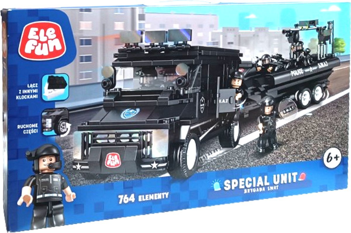 Elefun Klocki Elefun Special Unit - Brygada SWAT C0535A