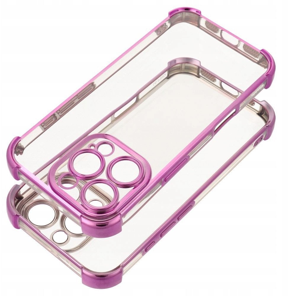 Futerał ANTISHOCK ELECTRO do SAMSUNG A25 purpurowy