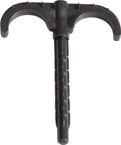 Onnline Hak plastikowy do rur podwójny pod wiertło fi 8mm Onnline