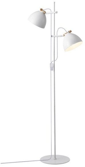 FLOOR LAMP 18X150CM 2XG9 WHITE COLO