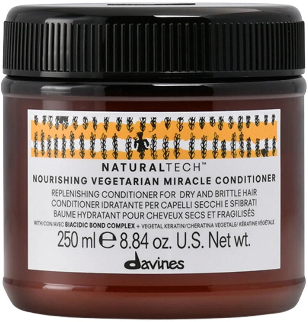 Davines Naturaltech nourishing vegetarian miracle conditioner nawilżająca odżywka do włosów suchych i zniszczonych 250ml