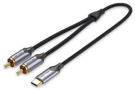 Kabel Vention Kabel Audio USB-C na 2RCA męski 2m
