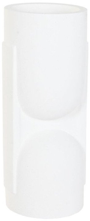 Doniczka Home ESPRIT Biały Magnez Miejska 38 x 38 x 91 cm