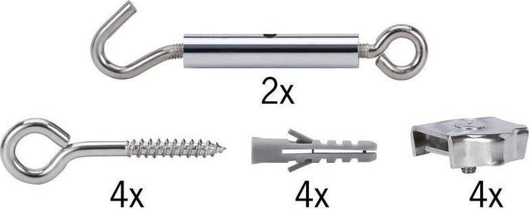 Paulmann Zestaw napinający do linek, nieizolowany Chrom