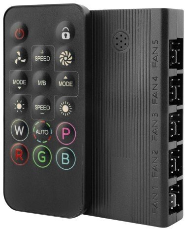 Mars Gaming MFHUB część / akcesorium do systemów chłodzenia komputerów Adresowalny kontroler RGB