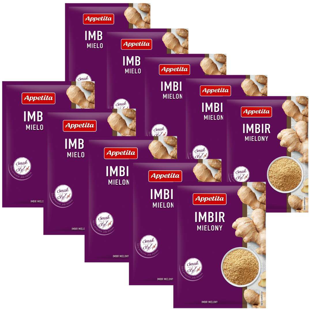 Appetita Imbir mielony 15 g x 10 szt.