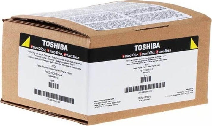 Toner Toshiba Toshiba Toner T-305PY-R für e-Studio 305CP/305CS yellow (6B000000753)