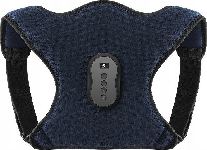 Masażer Szyi Ramion Wibracyjny Gorący Kompres Z Pilotem Korekta Postawy