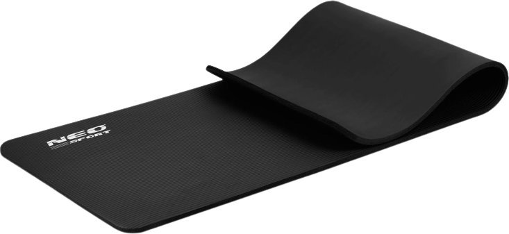 Neo-Sport Mata treningowa NS-923 183 cm x 60 cm x 1.5 cm czarna
