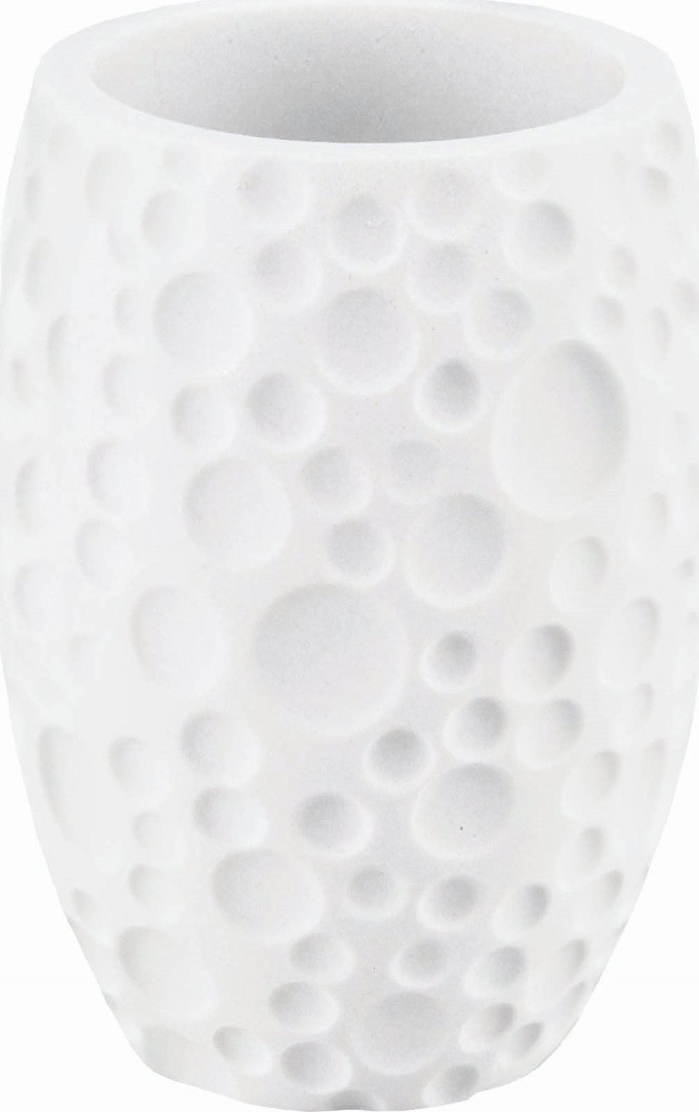 Kleine Wolke Moon Kubek łazienkowy kompozyt poliżywica biały mat