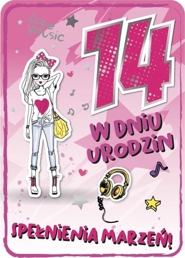 Armin Style Karnet Urodziny 14 GM-752