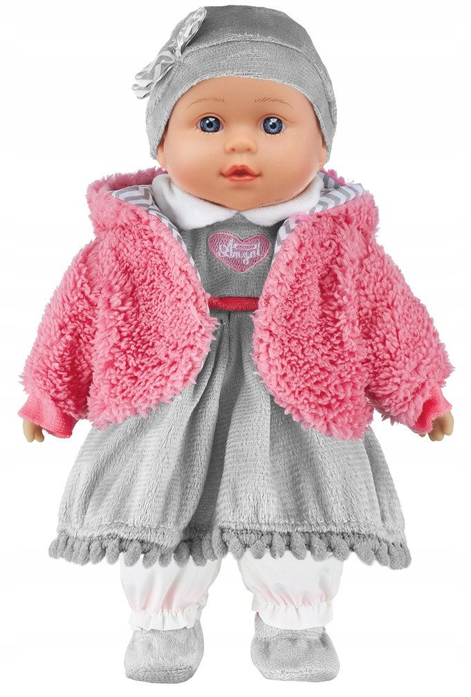 Lalka duża bobas mówi śpiewa interaktywna 2 języki