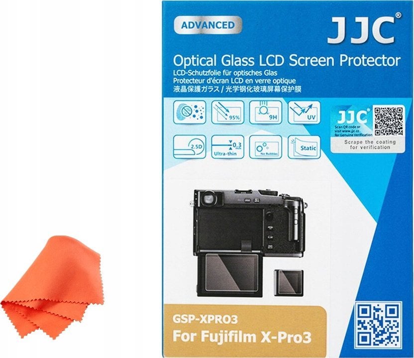 JJC OsŁona Na Ekran Lcd Do Fuji Fujifilm X-pro 3 SzkŁo