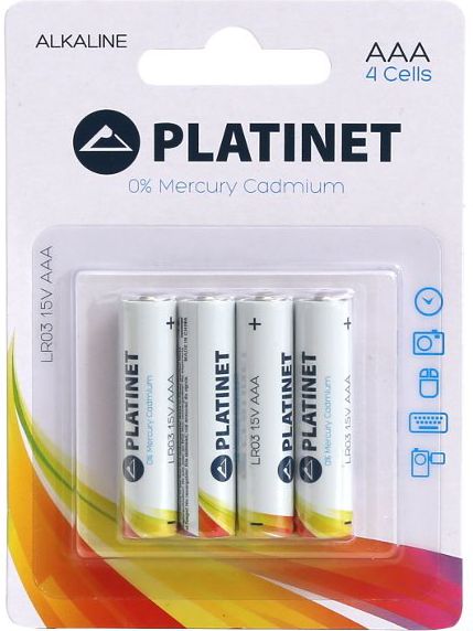 Platinet Bateria Pro AAA / R03 1200mAh 4 szt.