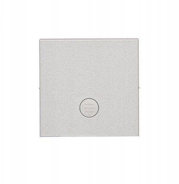 Kontakt-Simon Klawisz pojedynczy z oczkiem do SW1M, SW6M, SW7M, SP1M Aluminium mat TKW1L/143