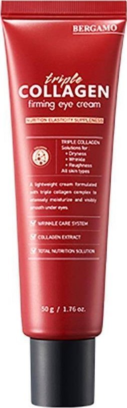Bergamo Triple Collagen Firming Eye Cream przeciwzmarszczkowy krem pod oczy 50g