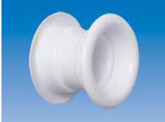 Maxpol Tuleja wentylacyjna do drzwi łazienkowych fi40 brązowa - 171