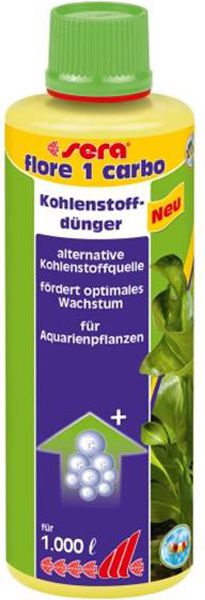 Sera FLORE 1 CARBO BUTELKA 250 ml