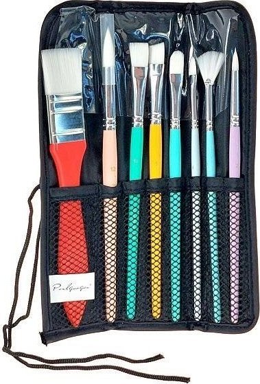 Zestaw pędzelków do malowania farbami