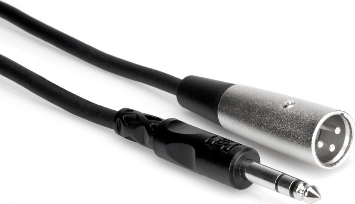 Kabel Hosa Jack 6.3mm - XLR 3m czarny (STX-110M)