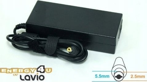 Zasilacz do laptopa Energy4U Energy4U PA100 19V / 4.22A (5.5x2.5mm) 80W, zasilacz do notebooka / laptopa Fujitsu-Siemens