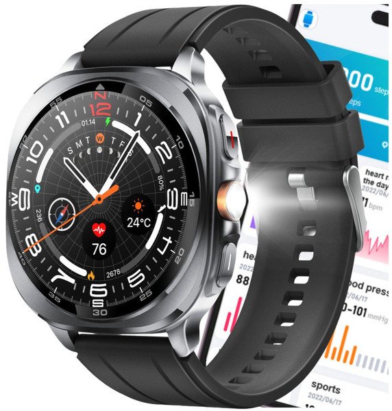 SMARTWATCH ZEGAREK WATCH MENU PL DAMSKI MĘSKI ROZMOWY SPORT POLSKIE PULS TS400