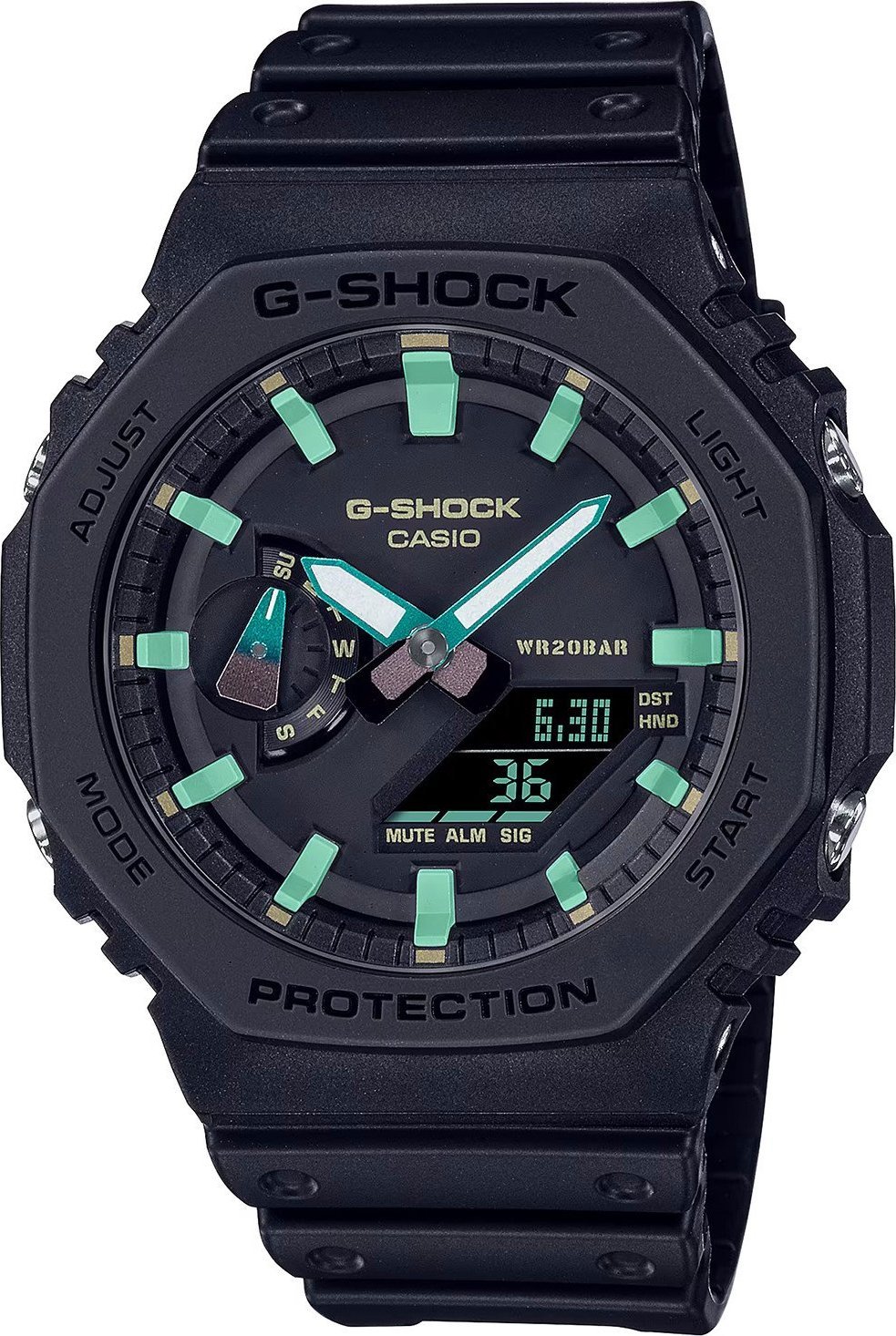 Zegarek G-SHOCK Casio G-Shock GA-2100RC-1AER 200m czarny