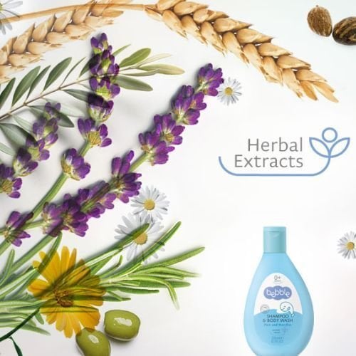 Bebble 1078 SZAMPON & ŻEL DO MYCIA CIAŁA 200ML BEBBLE 3016-01-001