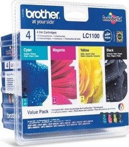 Tusz Brother Brother Tusz LC1100 CMYK 4pack
