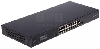 NSW2020-16T1GT1GC-POE-IN Switch 16x PoE FE, 1x GBuplink, 1x Combo, 225W