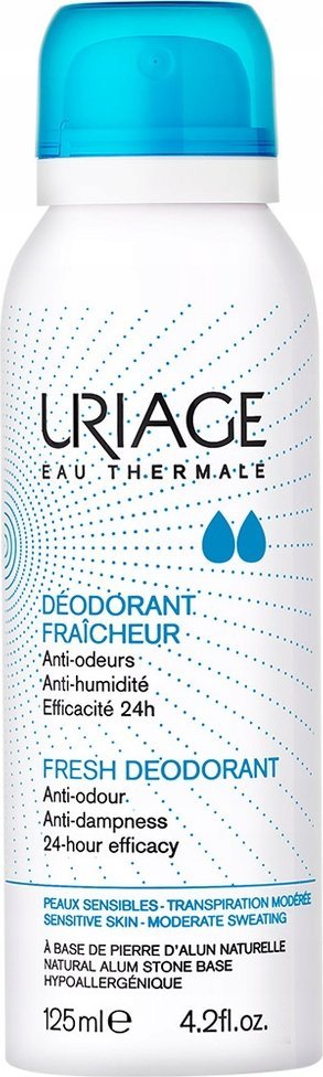 URIAGE_Fresh Deodorant Spray dezodoranty dla kobiet 125ml