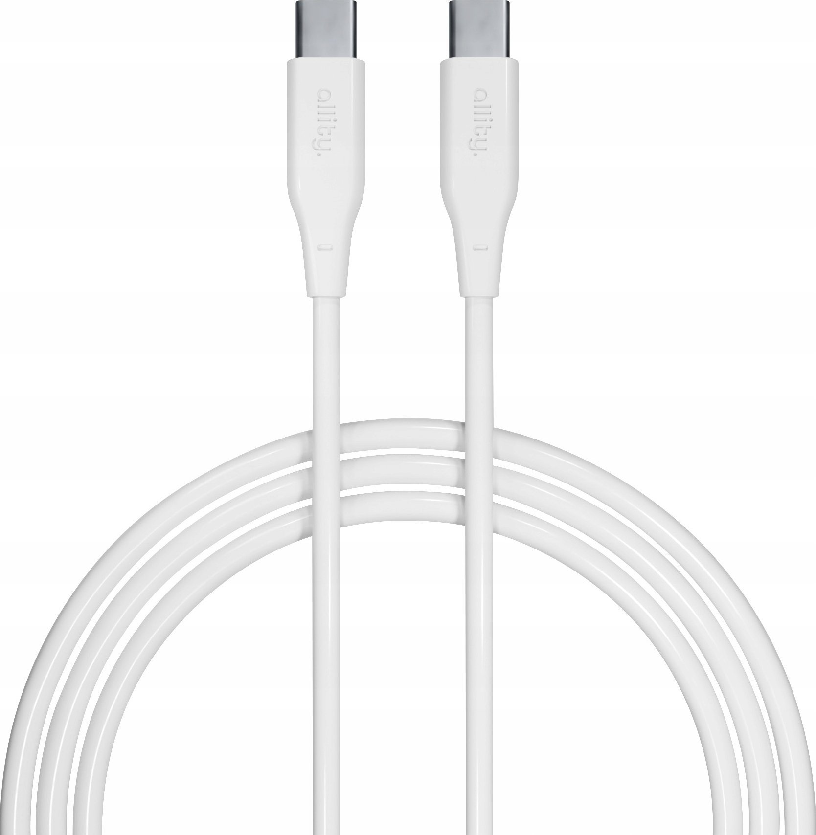 Kabel USB Allity kabel AUC-02 USB-C - USB-C 1,0 m 100W biały