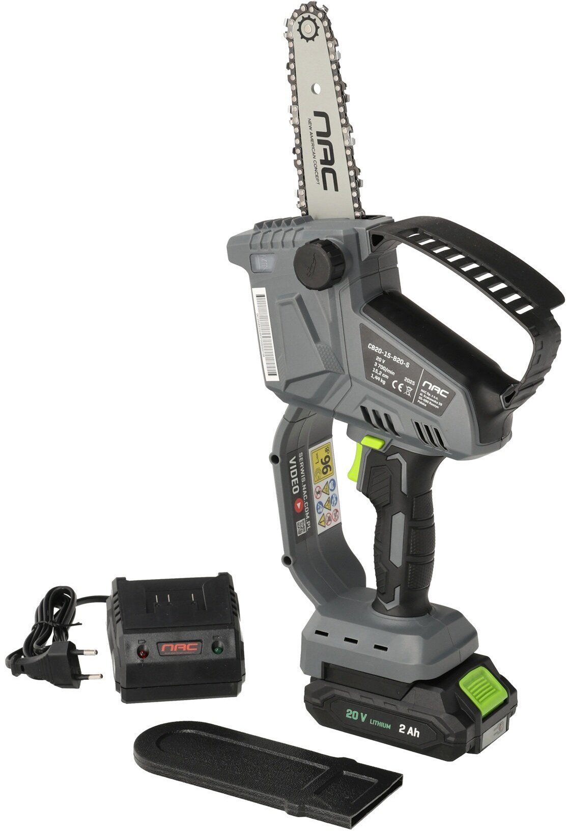 Piła łańcuchowa NAC CB20-15-B20-S 20 V 15.2 cm