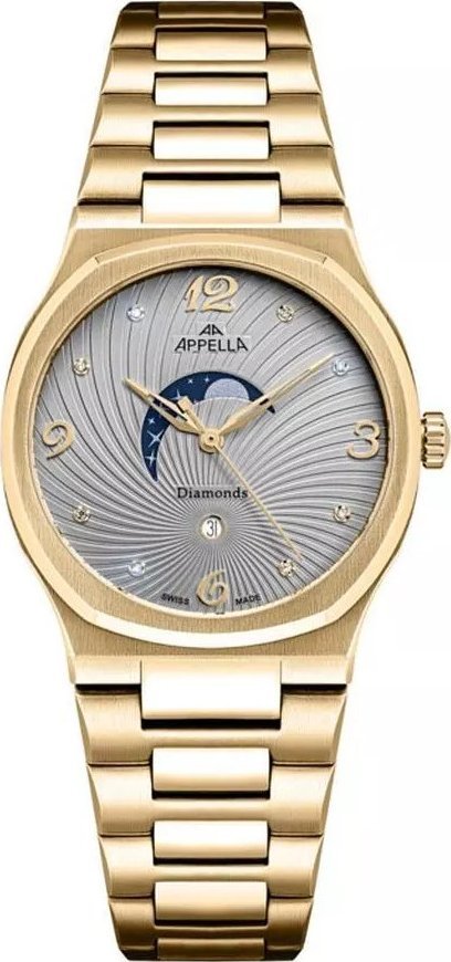 Zegarek damski Appella L32006.1177DQS złoty