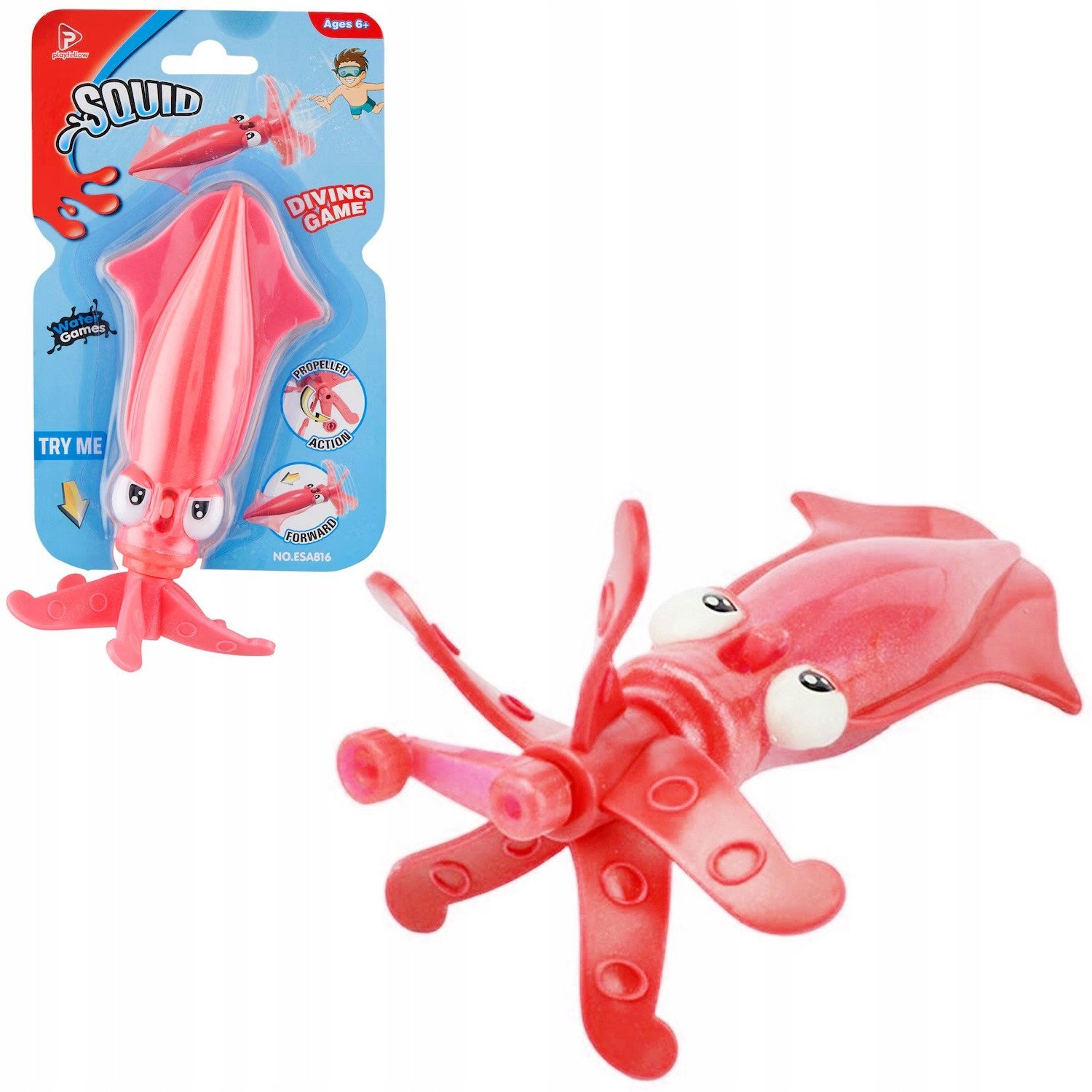 Kałamarnica do wody nakręcana A-1679 84372