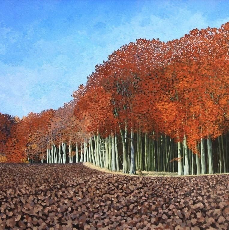 Susan Entwistle Karnet z kopertą Jesienny buk