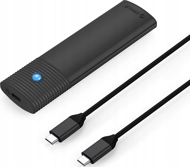 Kieszeń dyskowa M.2 NVME USB-C 10Gbps - czarna