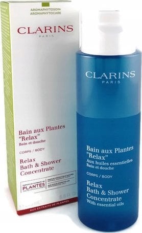 Clarins AROMA BODY CARE RELAX BATH AND SHOWER CONCENTRATE 200ML