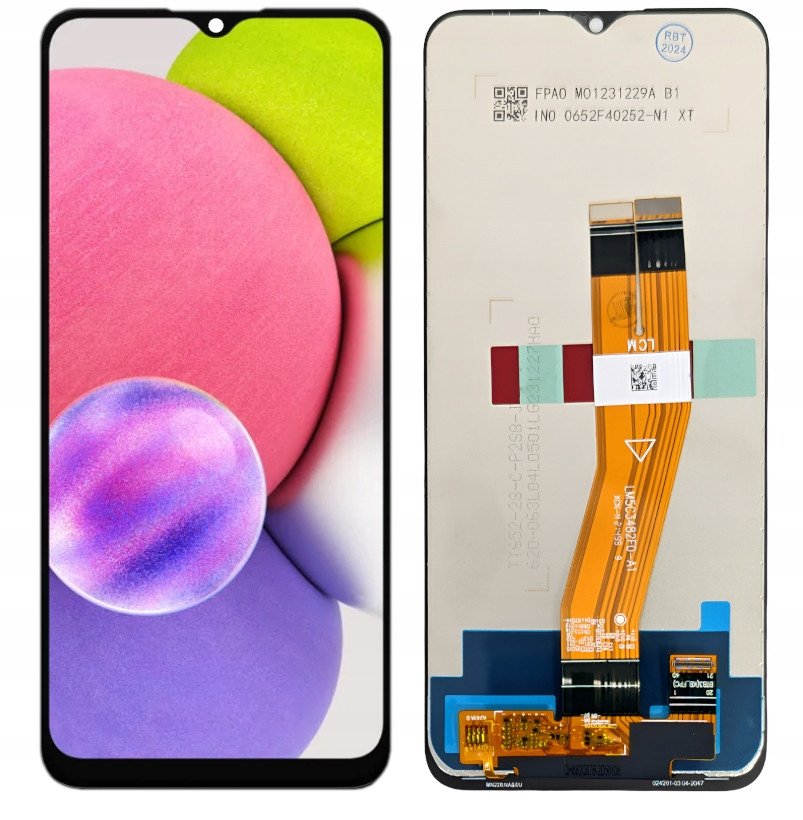 WYŚWIETLACZ EKRAN LCD DO SAMSUNG A03S 162MM