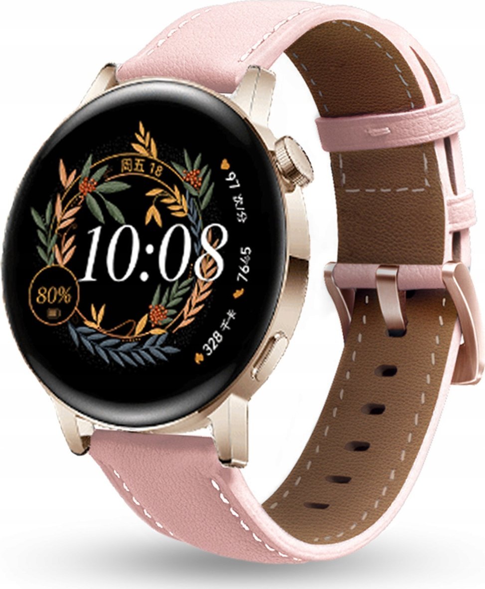 PASEK SKÓRZANY DO HUAWEI WATCH GT 2 42MM GT3 42MM ELEGANT ACTIVE - PREMIUM
