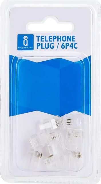 Adapter AV Aigostar Wtyczka telefoniczna Wtyczka telefoniczna