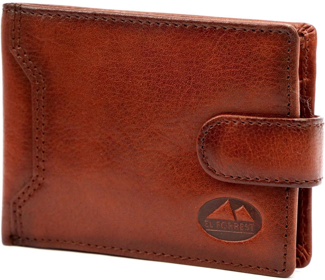 Portfel męski skórzany skóra naturalna El Forrest