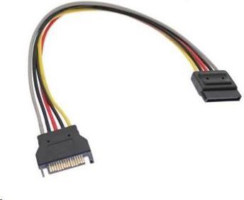 PremiumCord SATA 15-pin - SATA 15-pin, 0.16m, Wielokolorowy (kfsa-10)