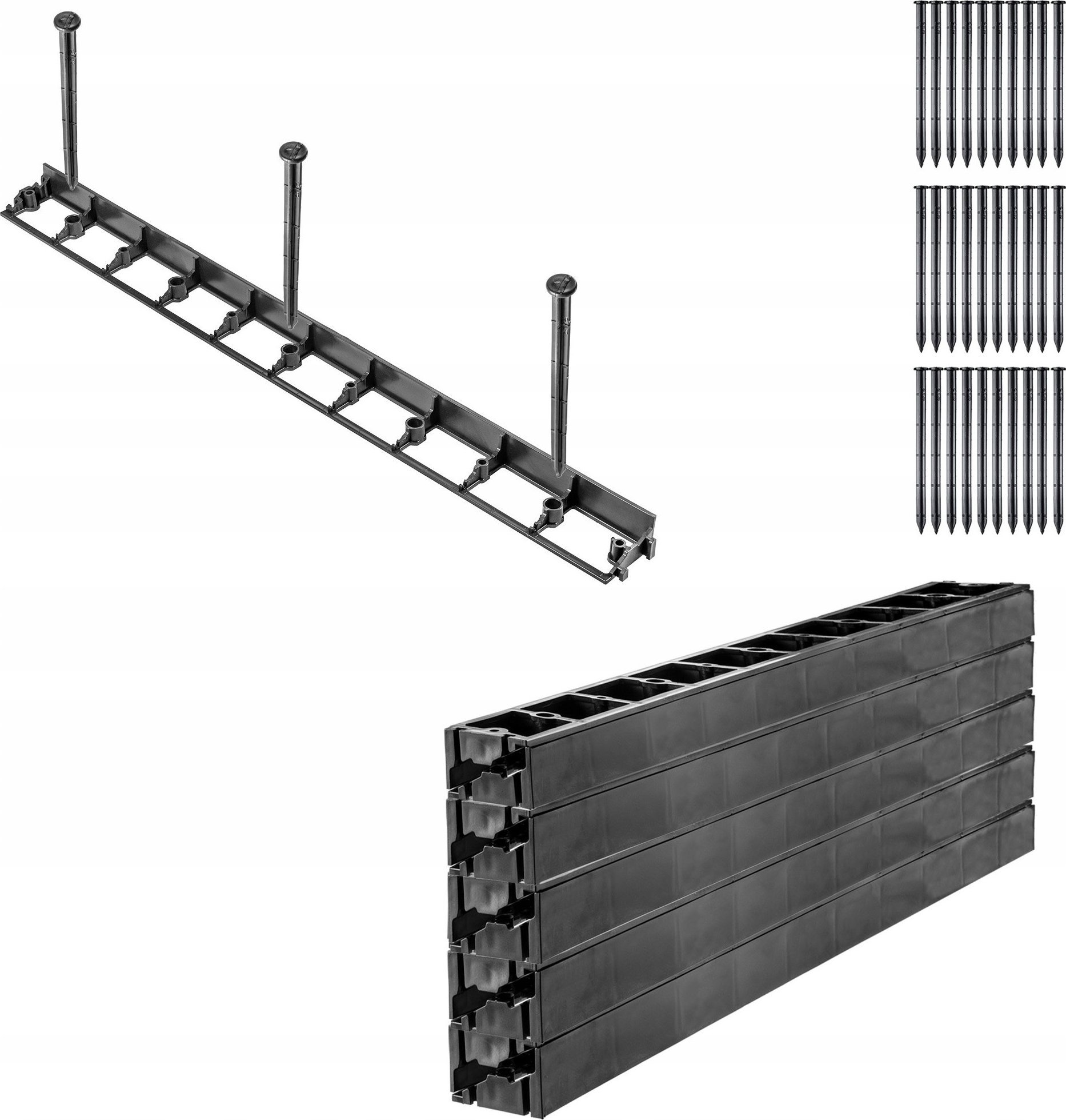Kadax Obrzeże Trawnikowe Ogrodowe Border 10Mb + 30 Kotew