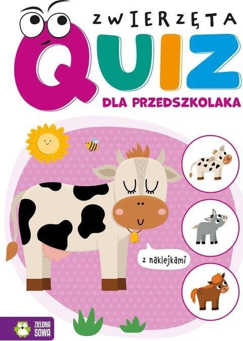 Zielona Sowa Quiz dla przedszkolaka Zwierzęta 94186