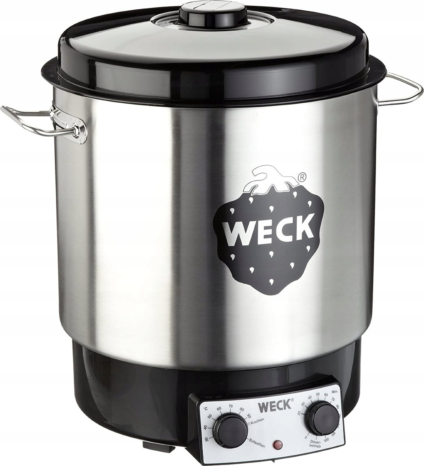 Jata WECK Preserving Cooker Stainless Steel with Clock