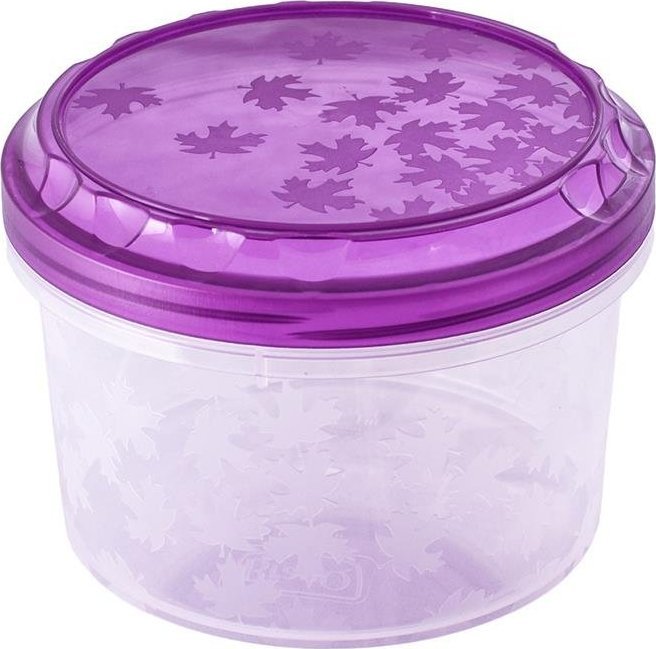 Branq BRANQ - Pojemnik na żywność z pokrywką - Rukkola Twist - mix kolorów - 0,6 L