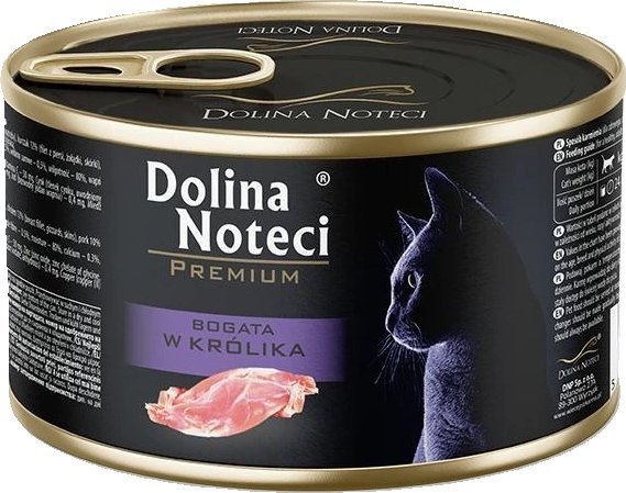Dolina Noteci Premium z królikiem 185g